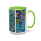 Pacio, Adam - Melek Taus Mandala - Colorful Accent Mugs