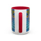 Pacio, Adam - Melek Taus Mandala - Colorful Accent Mugs