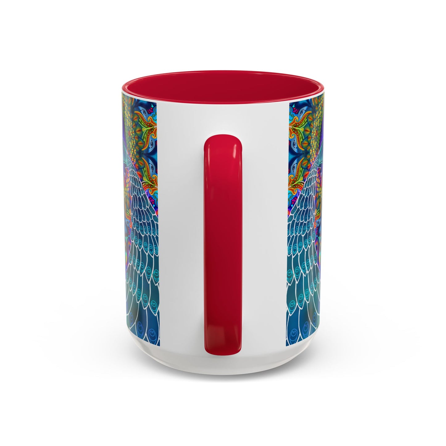 Pacio, Adam - Melek Taus Mandala - Colorful Accent Mugs