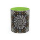 Pacio, Adam - Memento Mori Mandala - Colorful Accent Mugs