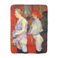 Toulouse-Lautrec, Henri - The Medical Inspection (1894) - Sherpa Fleece Blanket