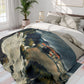 Cézanne, Paul - L’Estaque, Melting Snow (1870) - Arctic Fleece Blanket