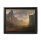 Bierstadt, Albert - Looking Down Yosemite Valley (1865) - Matte Canvas, Framed
