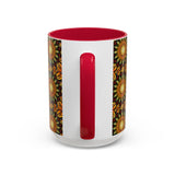 Monarch Butterfly Mandala - Colorful Accent Mugs