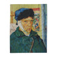 Van Gogh, Vincent - Self Portrait with Bandaged Ear (1889) - Arctic Fleece Blanket