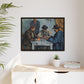 Cézanne, Paul - The Card Players (1892) - Matte Canvas, Framed