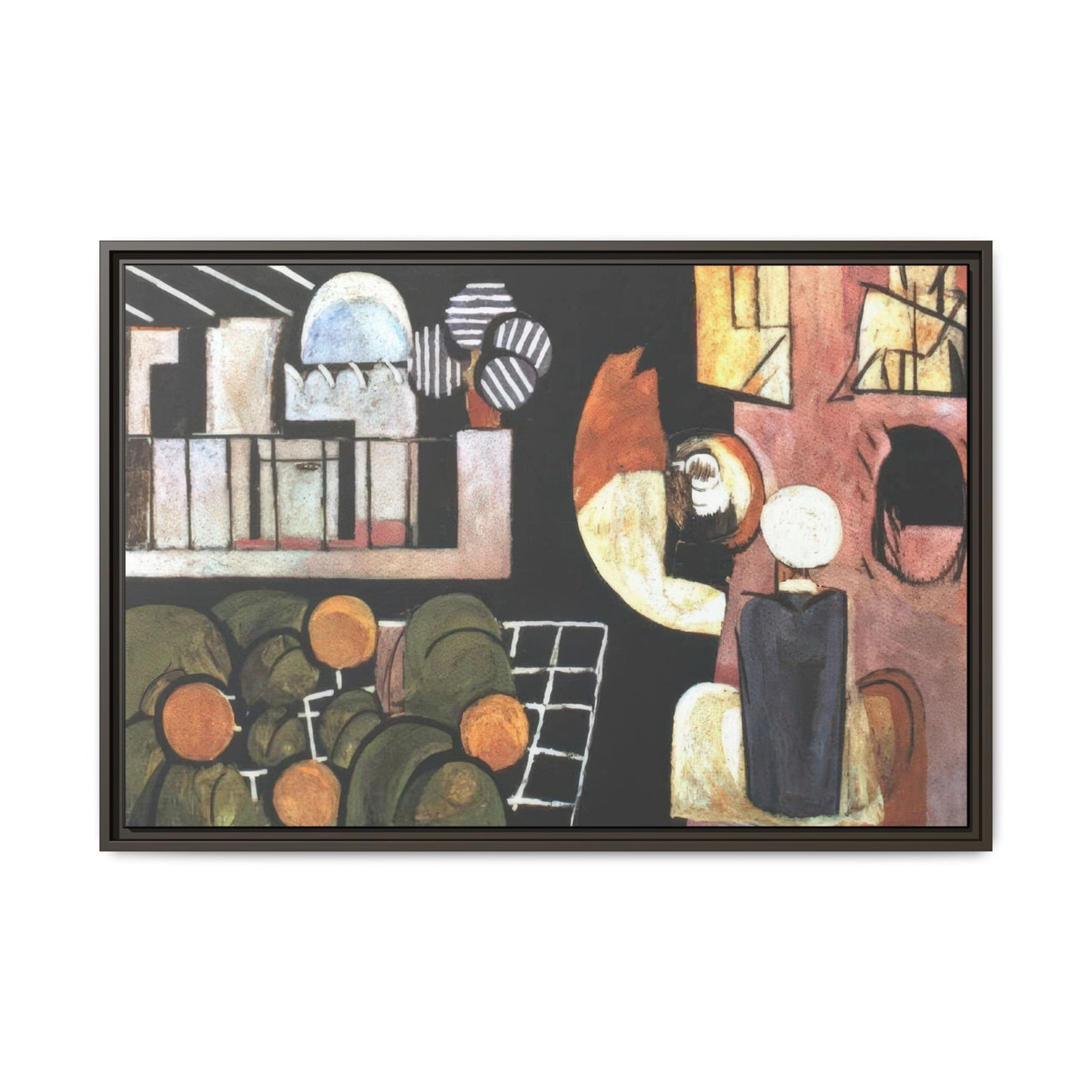 Matisse, Henri - The Moroccans (1916) - Matte Canvas, Framed