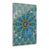 Melek Taus Mandala - Acrylic Block