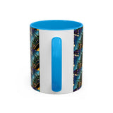Obsidian Grandmothers Mandala - Colorful Accent Mugs