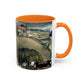 Cézanne, Paul - A Modern Olympia (1874) - Colorful Accent Mugs