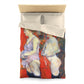 Toulouse-Lautrec, Henri - The Medical Inspection (1894) - Microfiber Duvet Cover
