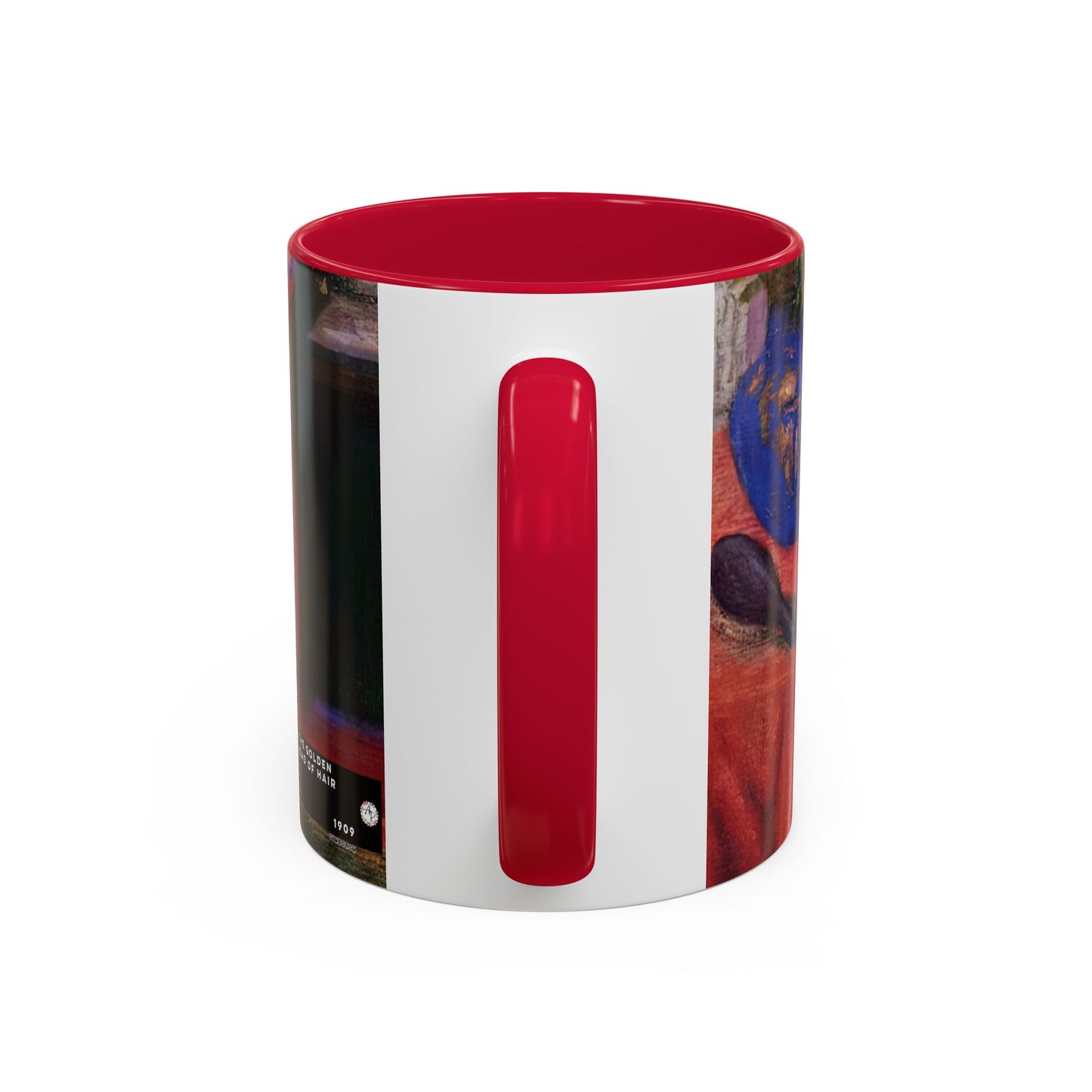 Ranson, Paul - The Golden Head of Hair (1909) - Colorful Accent Mugs