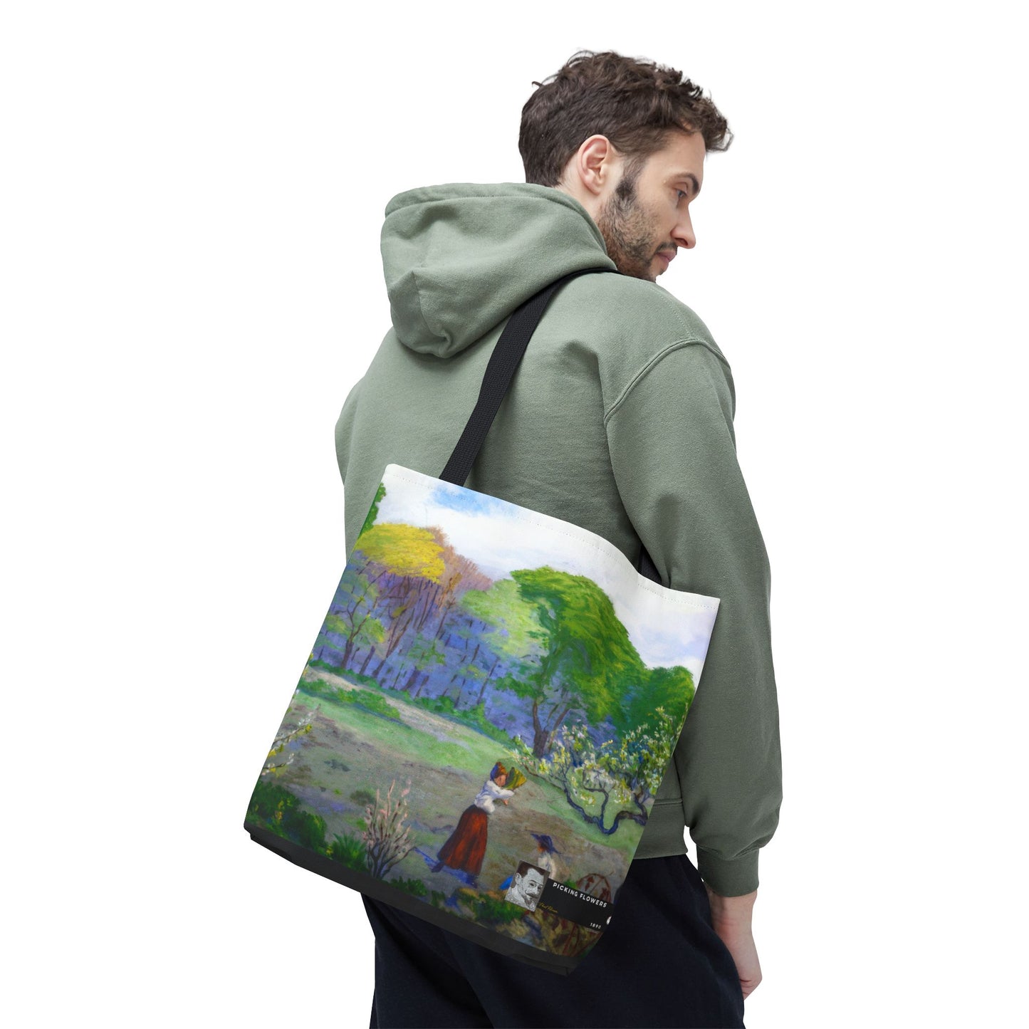 Ranson, Paul - Picking Flowers (1890) - Tote Bag