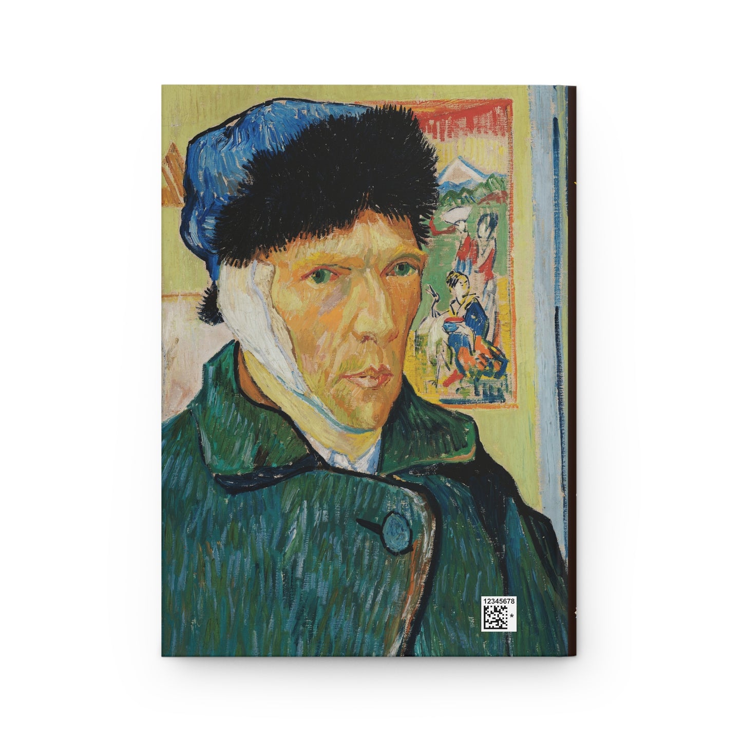 Van Gogh, Vincent - Self Portrait with Bandaged Ear (1889) - Hardcover Journal Matte