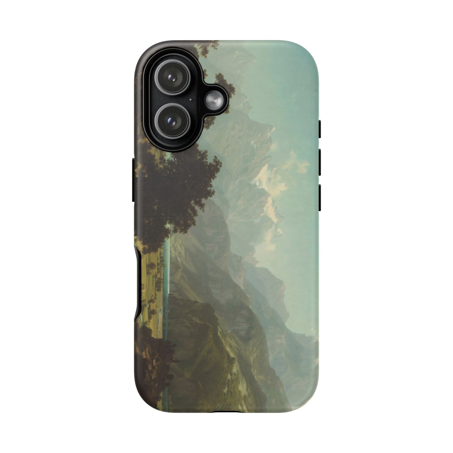 Bierstadt, Albert - Lake Lucerne (1858) - Tough Phone Cases