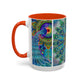 Pacio, Adam - Melek Taus Mandala - Colorful Accent Mugs