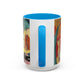 Matisse, Henri - The Joy of Life (1905) - Colorful Accent Mugs