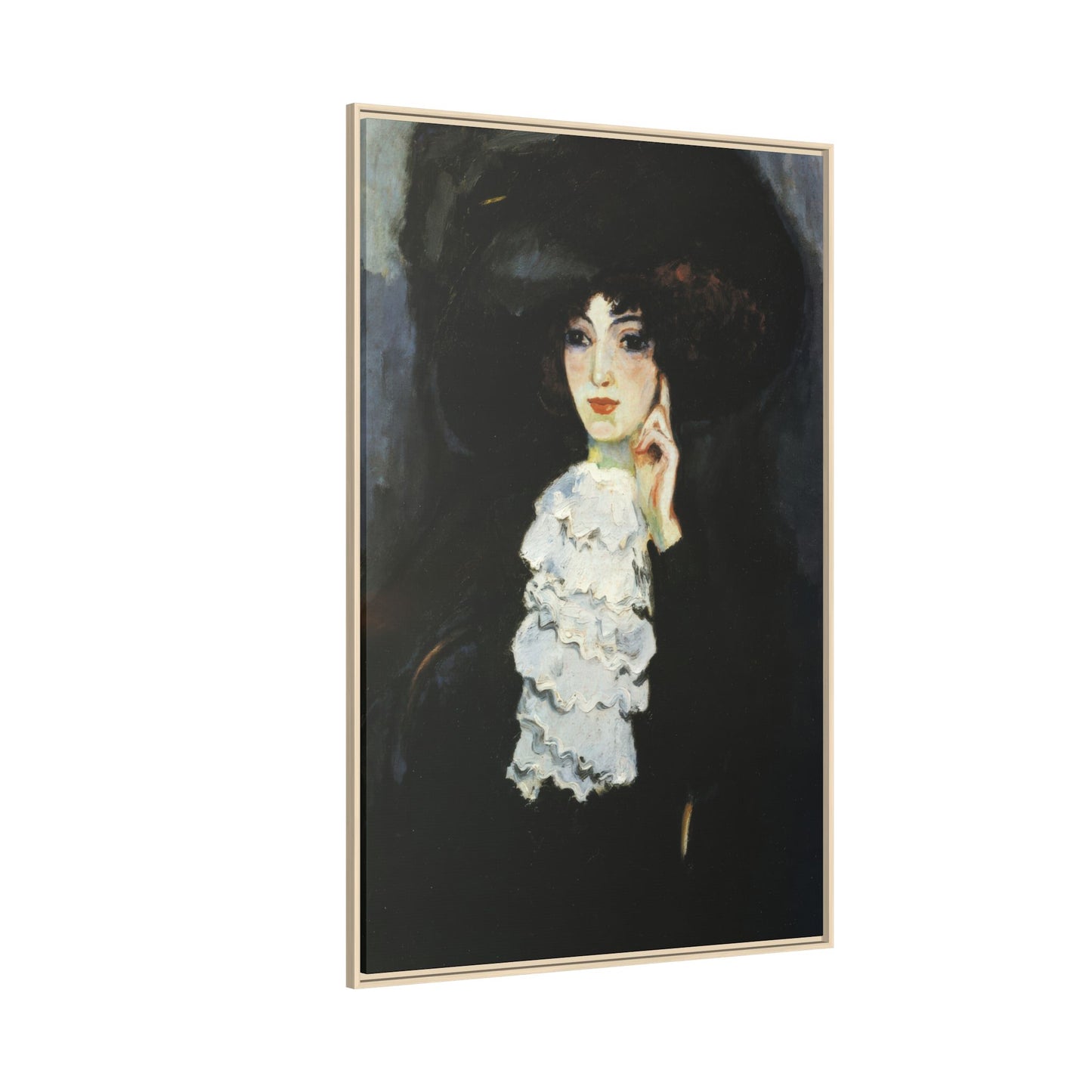 Van Dongen, Kees - Woman with Frill (1905) - Matte Canvas, Framed