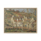 Pissarro, Camille - Red Roofs, Corner of a Village in Winter (1877) - Matte Canvas, Framed