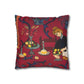 Matisse, Henri - The Dessert Harmony in Red (1908) - Suede Square Pillowcase