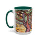 Braque, Georges - Olive Tree near L'Estaque (1906) - Colorful Accent Mugs