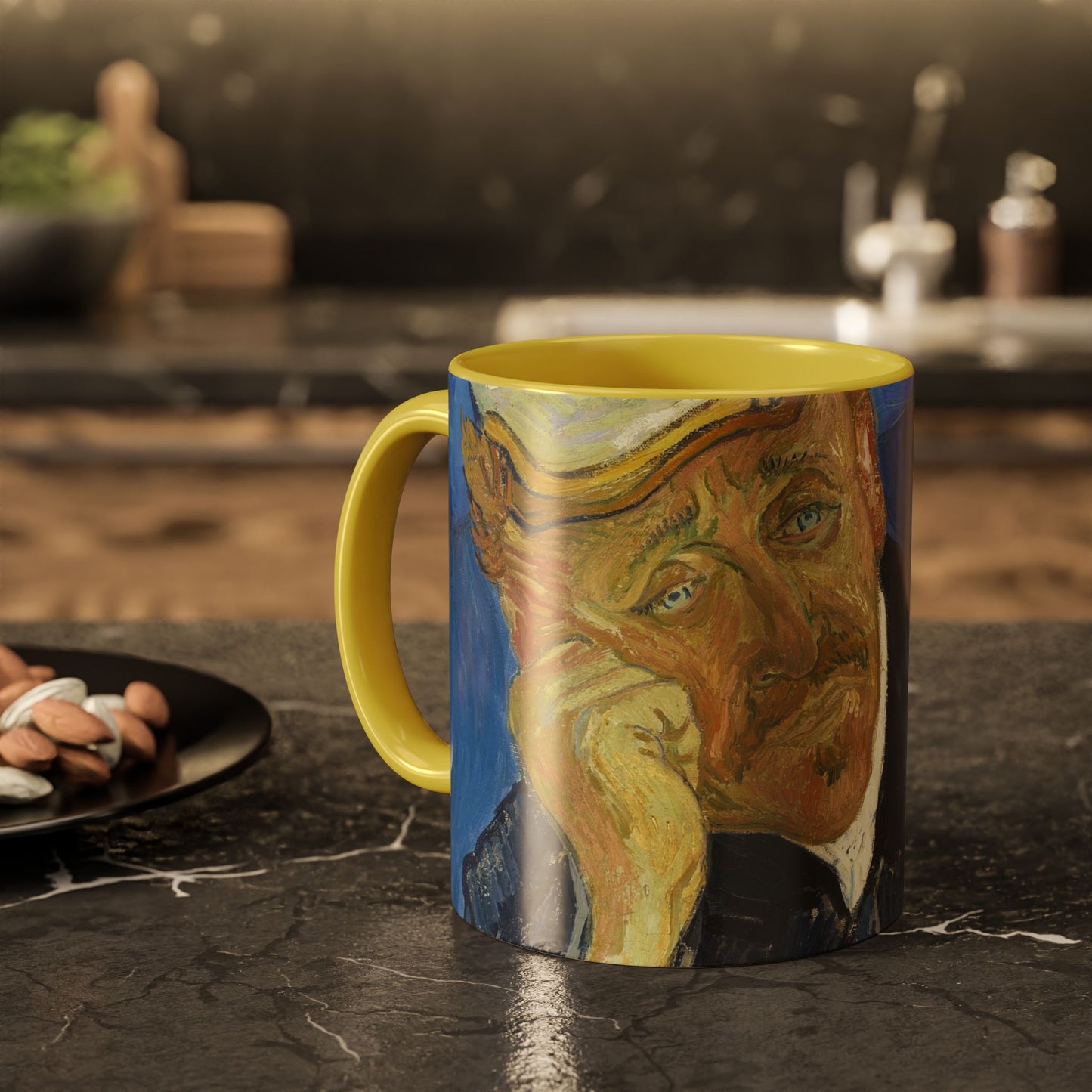 Van Gogh, Vincent - Portrait of Dr. Paul Gachet (1890) - Colorful Accent Mugs