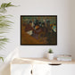 Toulouse-Lautrec, Henri - At the Moulin Rouge (1892) - Matte Canvas, Framed