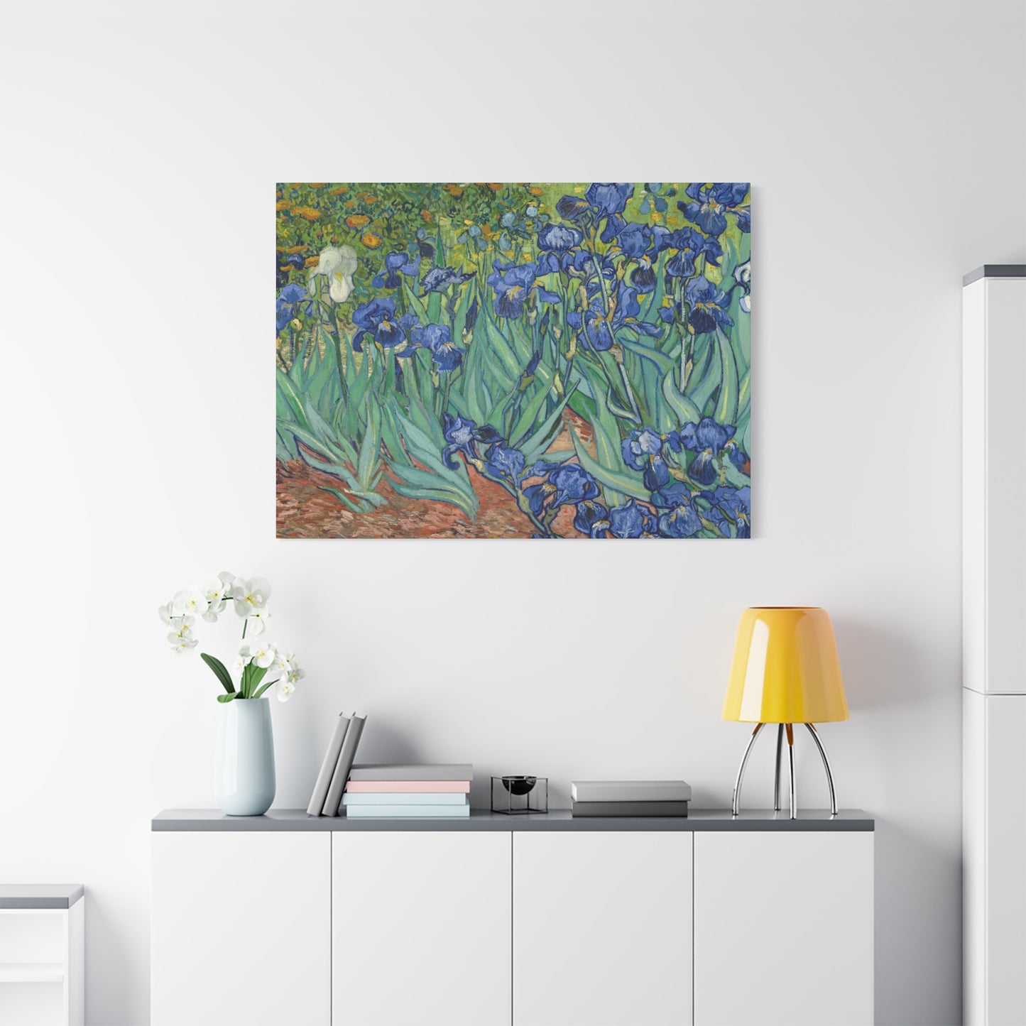 Van Gogh, Vincent - Irises (1889) - Canvas Block, unframed