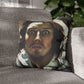Courbet, Gustave - The Desperate Man (1843) - Suede Square Pillowcase