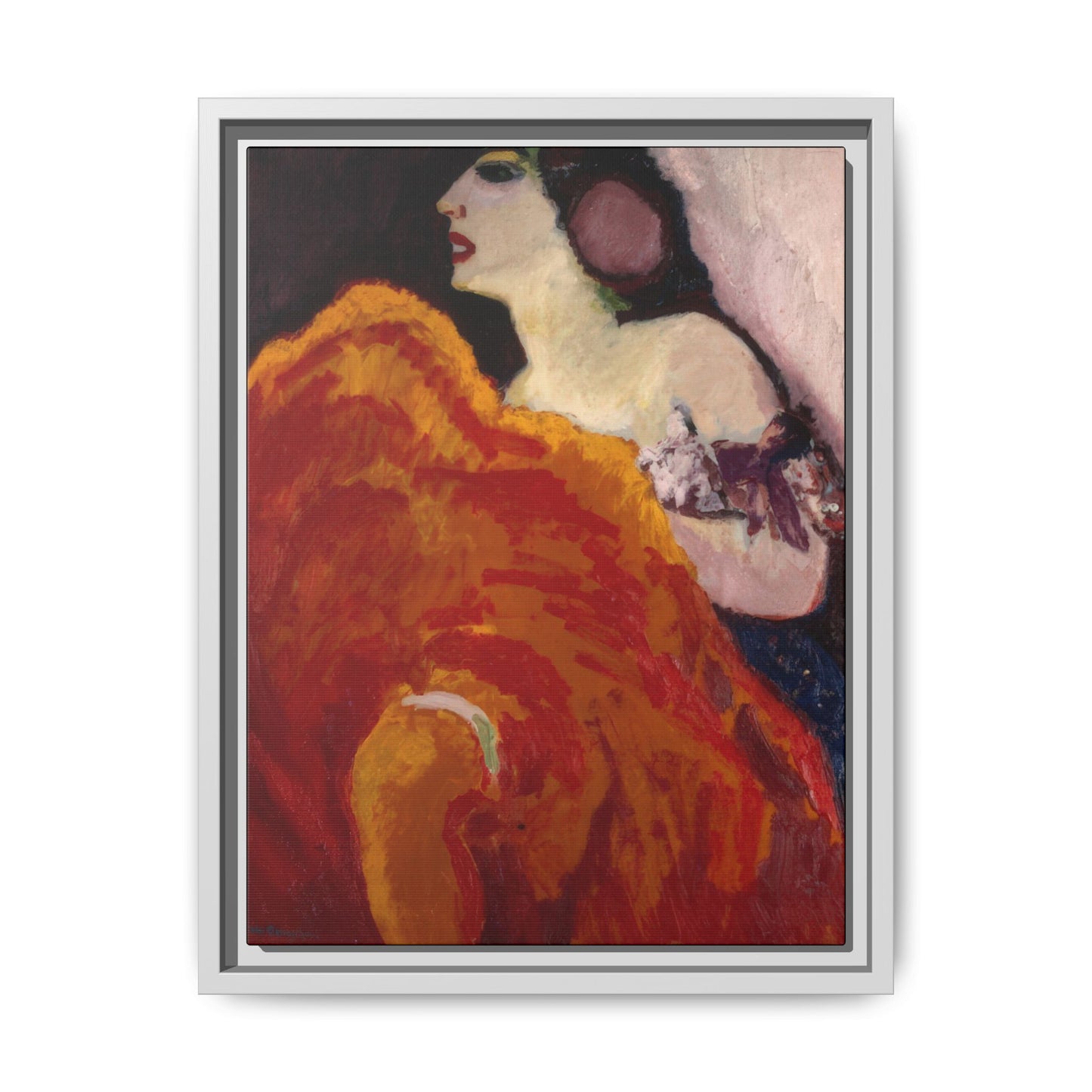 Van Dongen, Kees - The Red Dancer (1907) - Matte Canvas, Framed