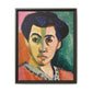 Matisse, Henri - The Green Stripe (1905) - Matte Canvas, Framed