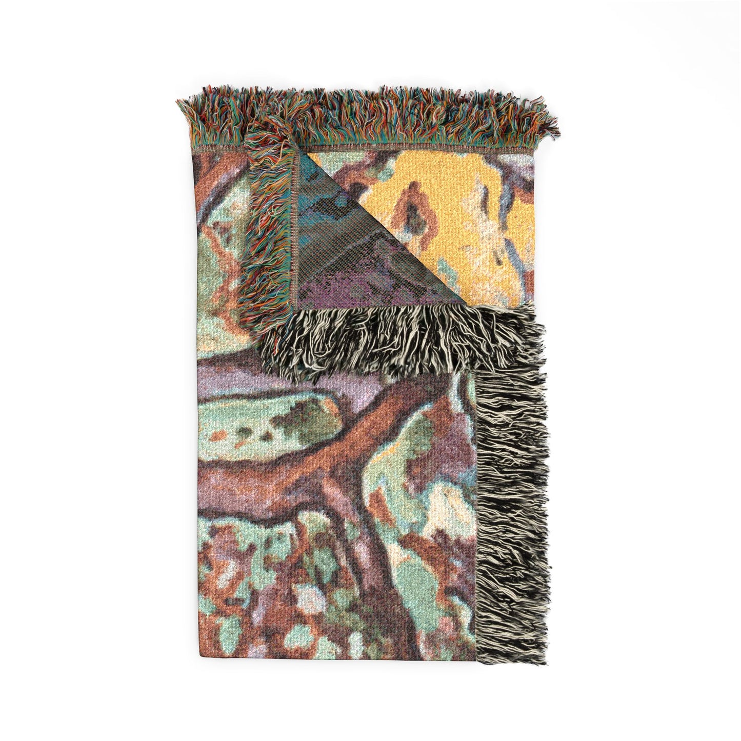 Braque, Georges - Olive Tree near L'Estaque (1906) - Woven Blanket