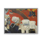 Gauguin, Paul - Vision of the Sermon (Jacob Wrestling with the Angel) (1888) - Matte Canvas, Framed