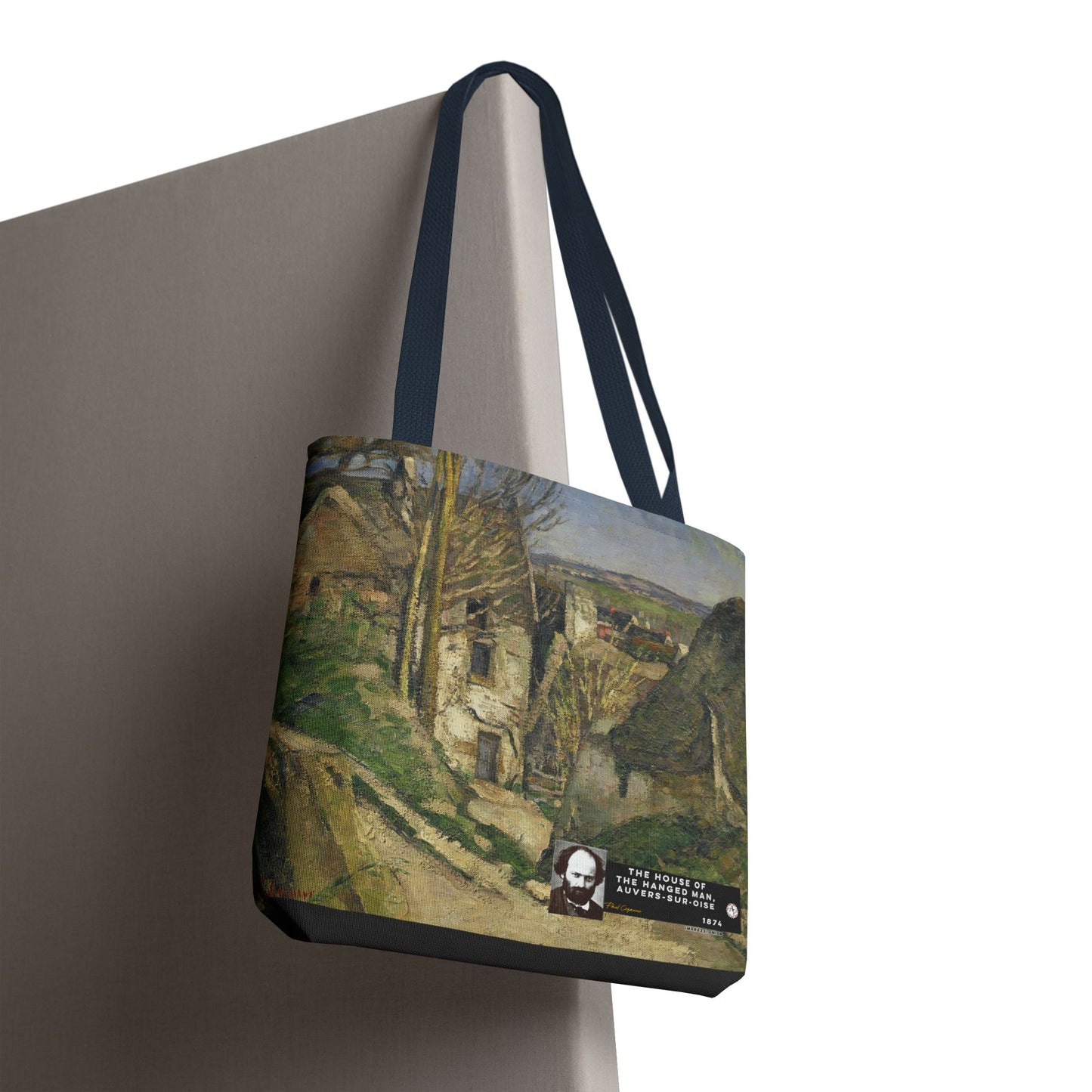 Cézanne, Paul - The House of the Hanged Man, Auvers-sur-Oise (1874) - Tote Bag