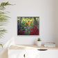 Ranson, Paul - The Lotus Bather (1906) - Matte Canvas, Framed