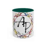 AdamPacio.com - White Logo - Colorful Accent Mugs