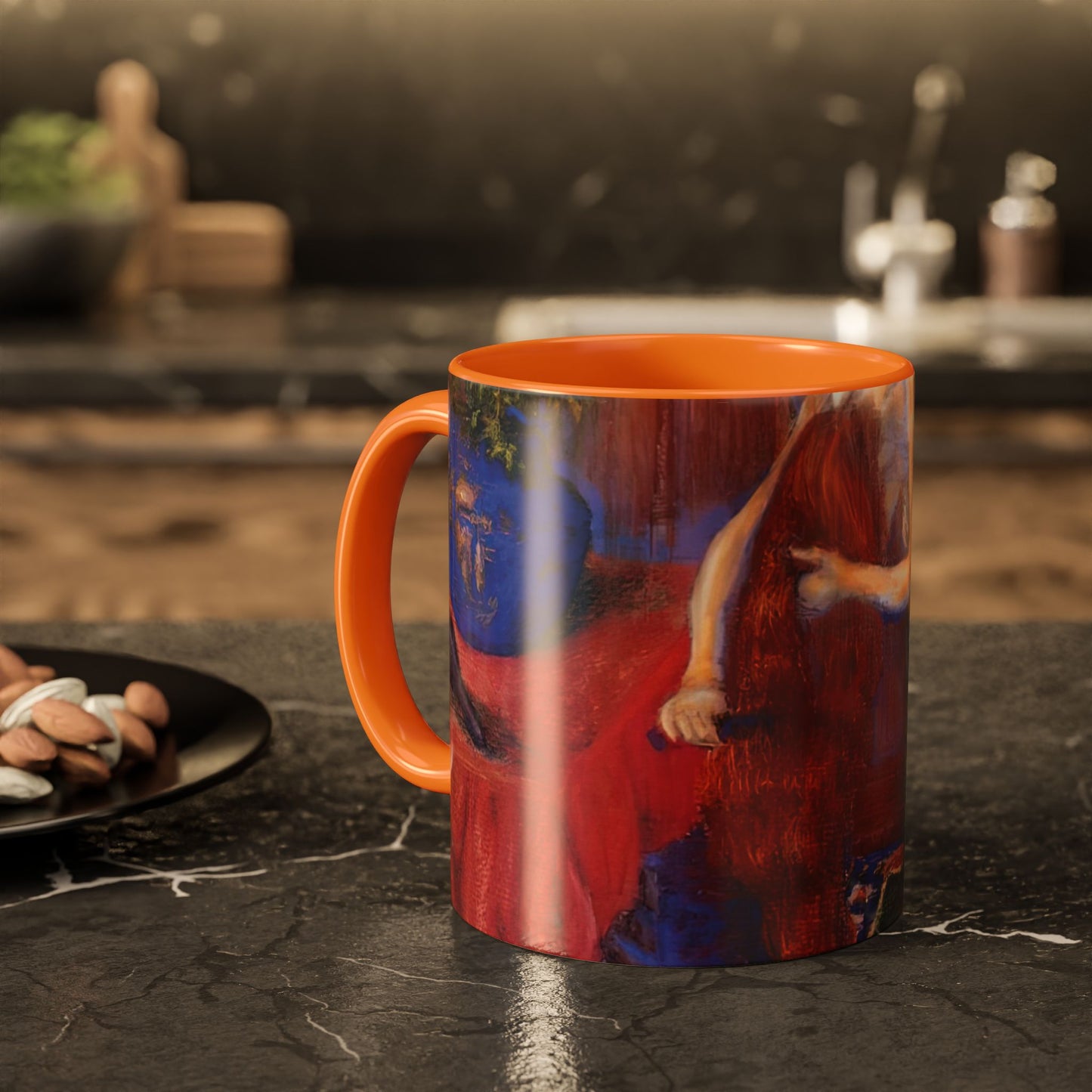 Ranson, Paul - The Golden Head of Hair (1909) - Colorful Accent Mugs