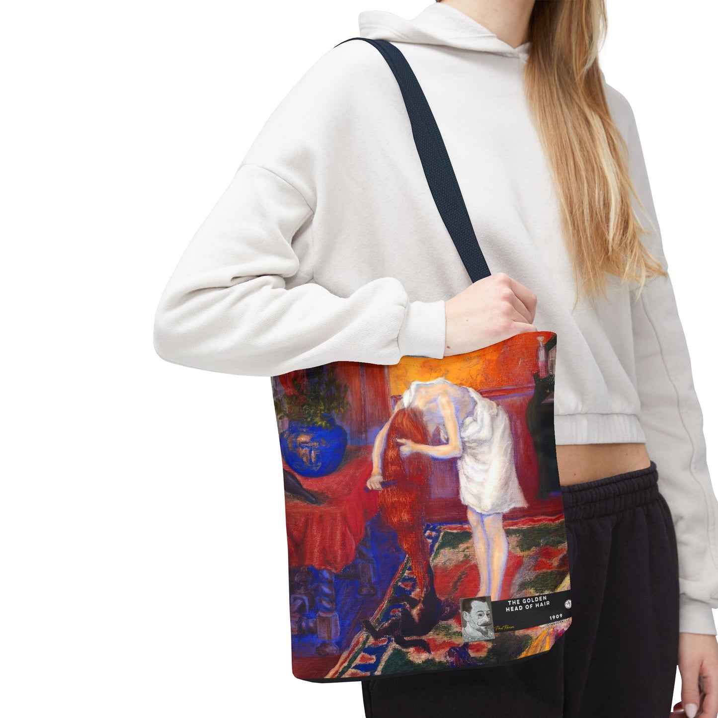 Ranson, Paul - The Golden Head of Hair (1909) - Tote Bag