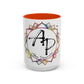 AdamPacio.com - White Logo - Colorful Accent Mugs