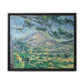Cézanne, Paul - Mont Sainte-Victoire with Large Pine (1887) - Matte Canvas, Framed