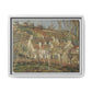 Pissarro, Camille - Red Roofs, Corner of a Village in Winter (1877) - Matte Canvas, Framed