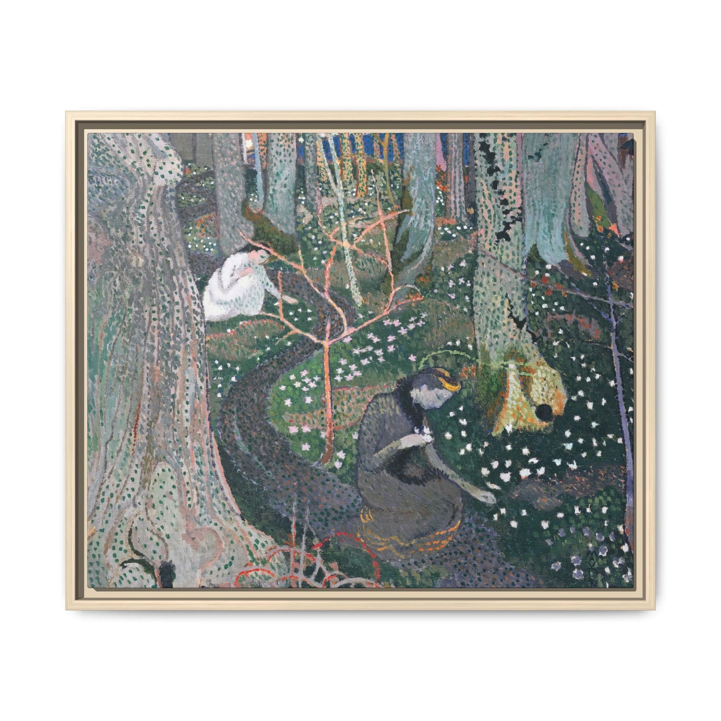 Denis, Maurice - April (1892) - Matte Canvas, Framed