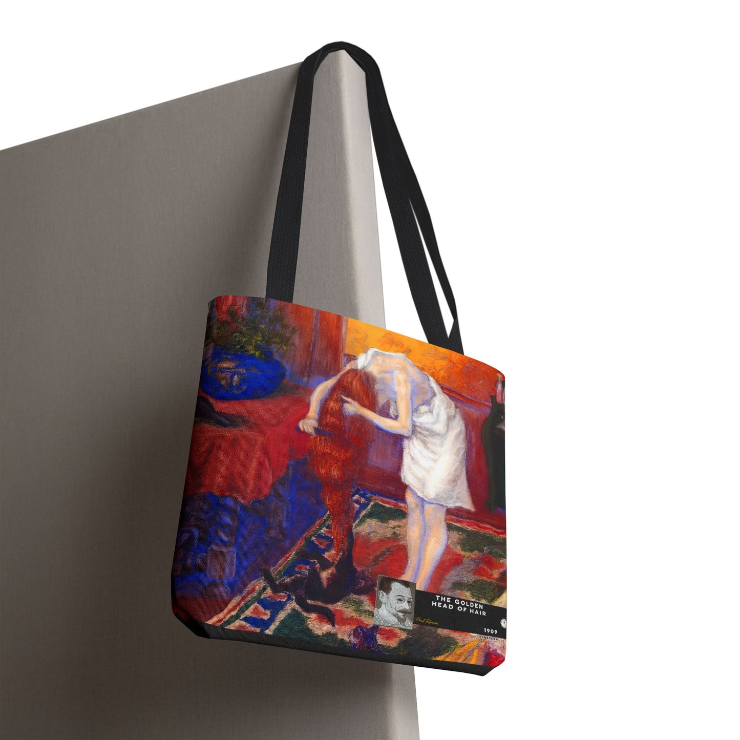 Ranson, Paul - The Golden Head of Hair (1909) - Tote Bag