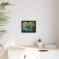 Monet, Claude - La Grenouillere (1869) - Matte Canvas, Framed