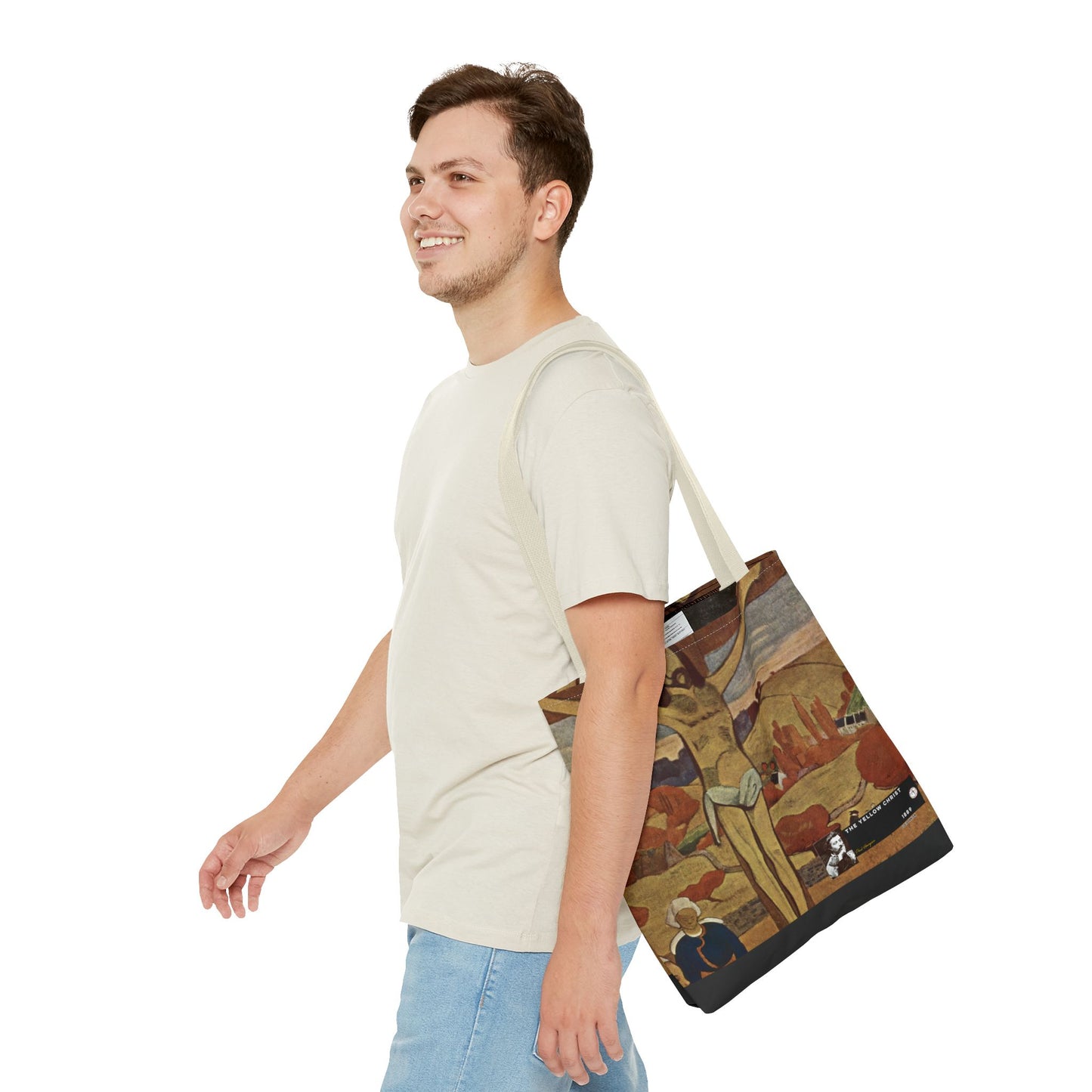 Gauguin, Paul - The Yellow Christ (1889) - Tote Bag