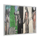Matisse, Henri - Bathers by a River (1917) - Matte Canvas, Framed