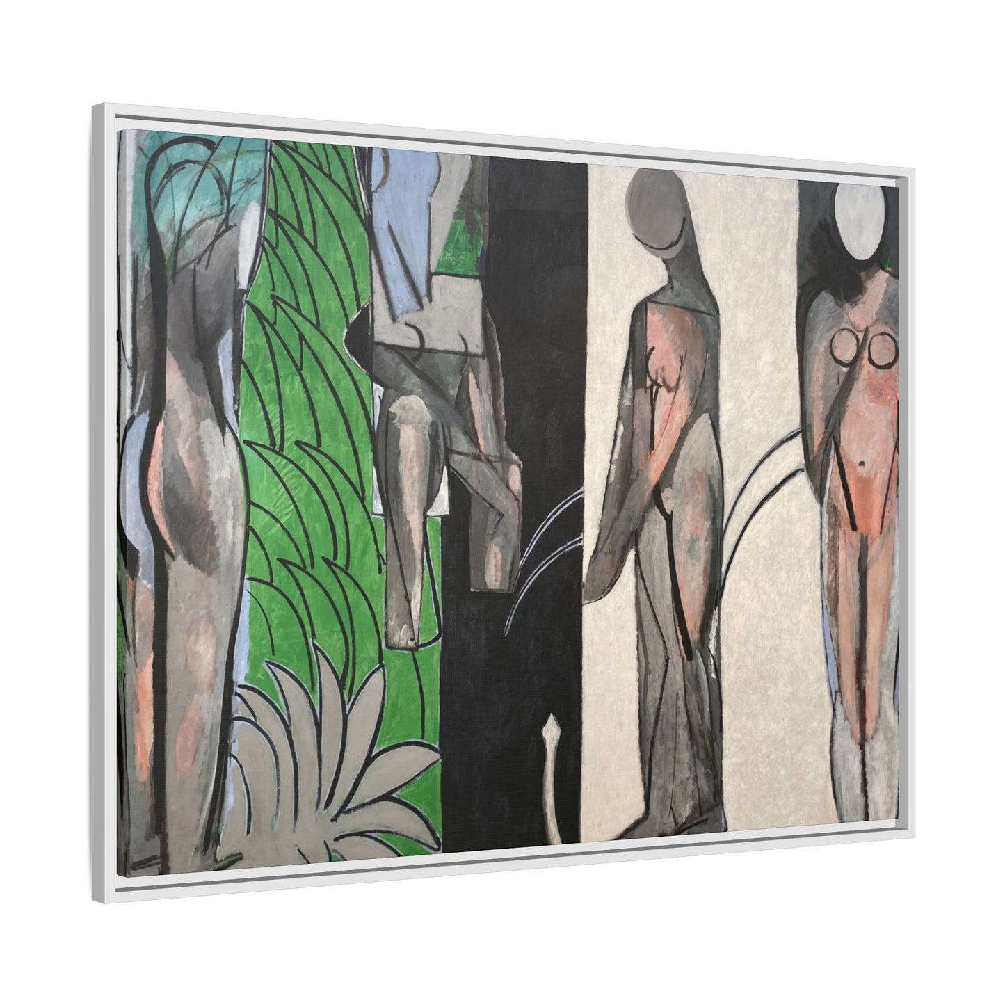 Matisse, Henri - Bathers by a River (1917) - Matte Canvas, Framed