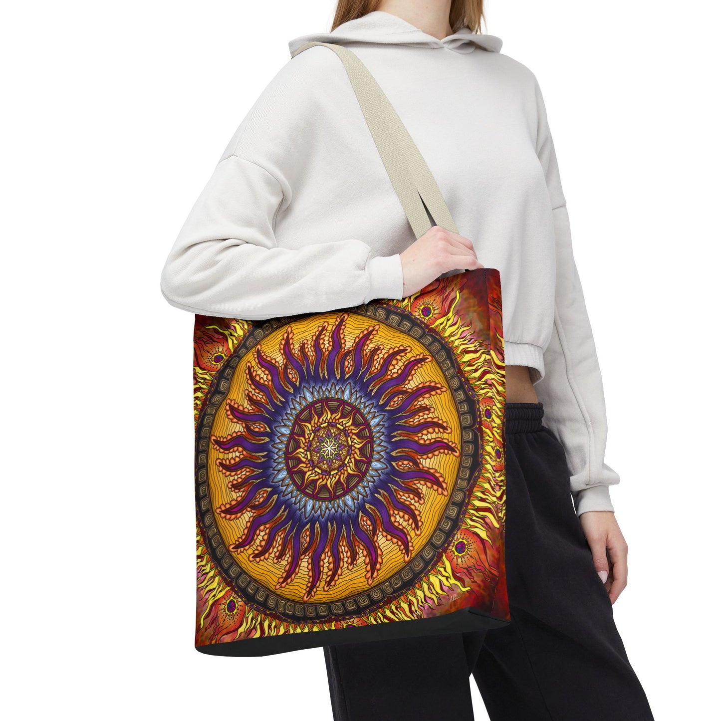 Pacio, Adam - Solar Disc Mandala - Tote Bag