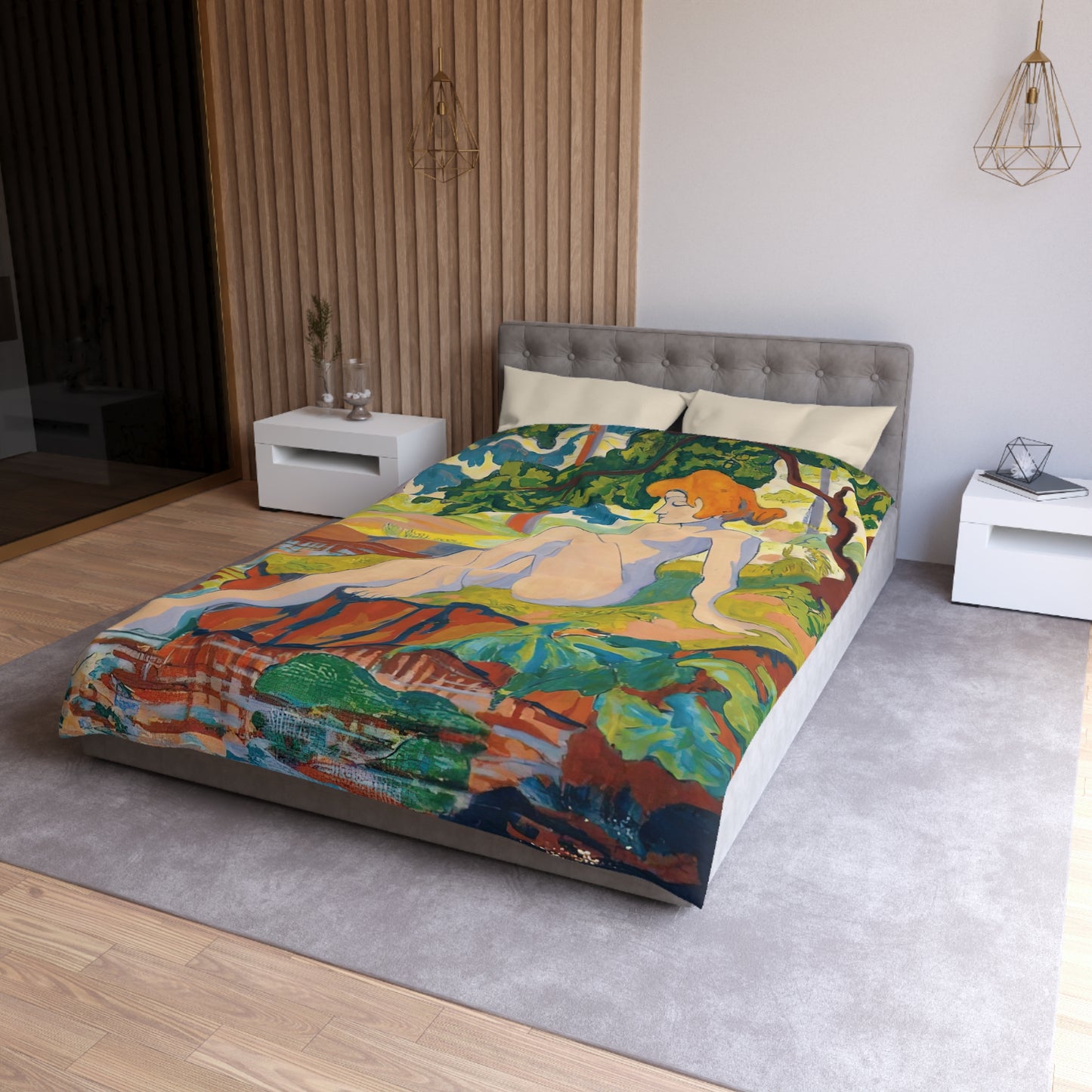Ranson, Paul - Bather (1898) - Microfiber Duvet Cover