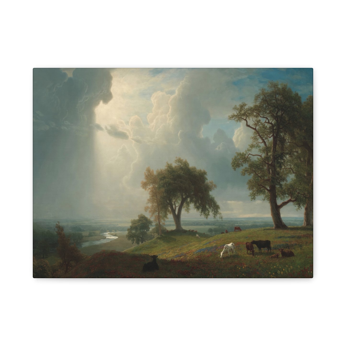 Bierstadt, Albert - California Spring (1875) - Canvas Block, unframed